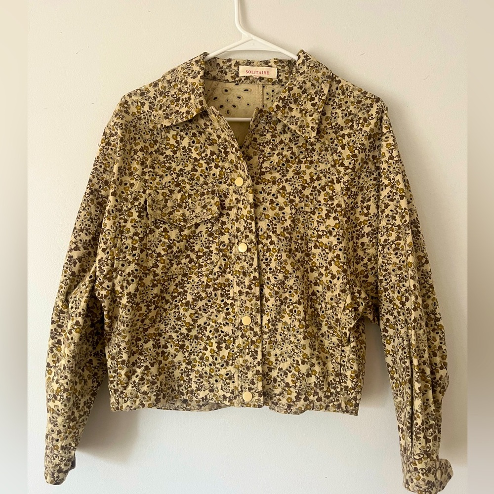 NWOT Eyelet Jacket